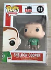 FUNKO POP! # 11 BIG BANG THEORY SHELDON IN GREEN LANTERN SHIRT RARE VAULTED