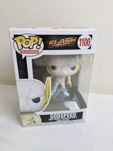 Funko Pop 1100 Television Godspeed The Flash Vinyl Figure Boxed
