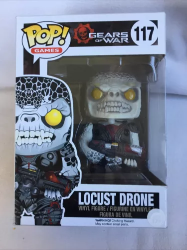 Funko Pop 117 Locust Drone - Gears Of War - Games - New Boxed (P14)