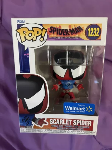 Funko Pop 1232 Scarlet Spider Across the Spider-Verse In Hand Fast Free Shipping