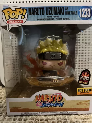Funko POP! #1233 Naruto Uzumaki As Nine Tails Hot Topic LACC Comic Con 2022