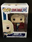 FUNKO POP #131 CAPTAIN AMERICA CIVIL WAR AGENT 13