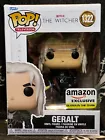 🚀Funko Pop! 1322 Geralt, The Witcher / Amazon Exclusive GITD / W/Protector