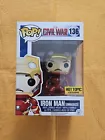Funko Pop #136 Iron Man (Unmasked) Hot Topic Exclusive