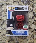 Funko POP! #144 DC Comics Batman Red Chrome Figure Funko Shop Exclusive