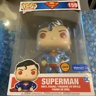 Funko POP! 159 10” Jumbo Superman Vinyl Figure Chase Walmart Exclusive Red Eyes