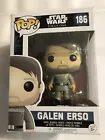 Funko Pop! #186 Galen Erso Star Wars Rogue One Vaulted Bobble-Head Vinyl Figure