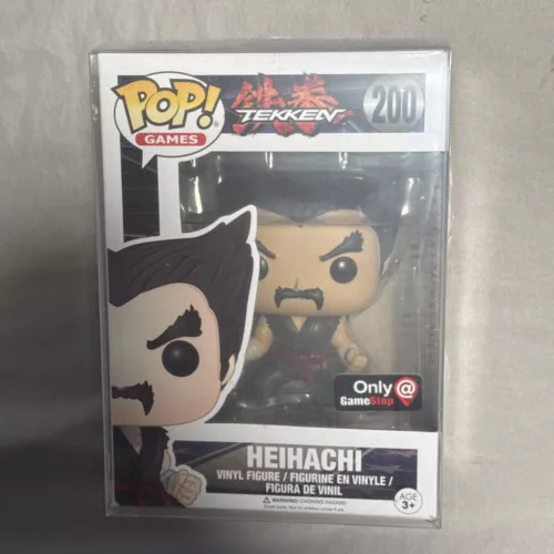 Funko Pop 200 Games Tekken Young Heihachi GAMESTOP EXCLUSIVE!  Vinyl Figure