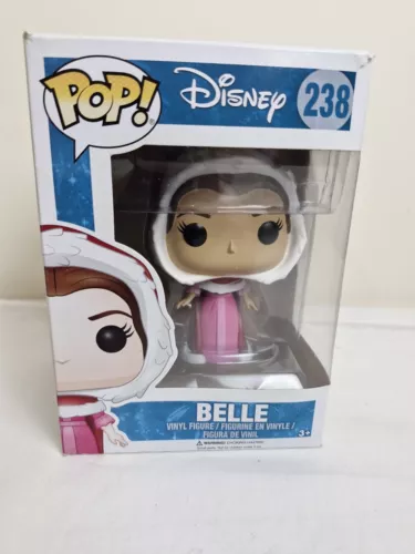 Funko Pop 238 Belle Disney Beauty And The Beast Vinyl Figure Boxed.