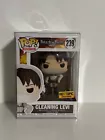 Funko POP ! # 239 CLEANING LEVI Attack On Titan HOT TOPIC EXCLUSIVE +Protector