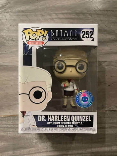 Funko POP #252 Dr. Harleen Quinzel Pop In a Box Exclusive With Protector