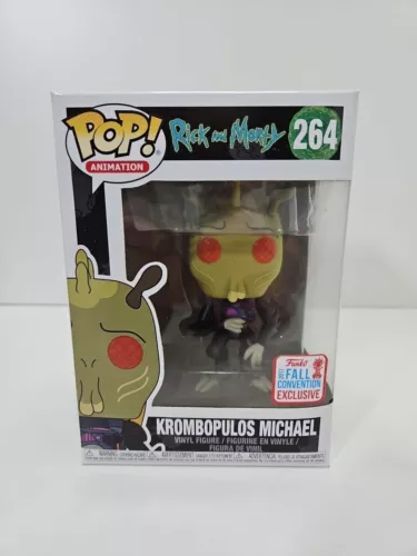 Funko Pop 264 Rick And Morty  Krombopulos Michael Exclusive