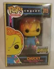 Funko Pop! #315 Bride of Chucky - Chucky (Blacklight) In Pop Protector Earth Ex,