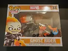 Funko POP 33 Marvel Ghost Rider on Flaming Motorcycle PX Previews Exclusive