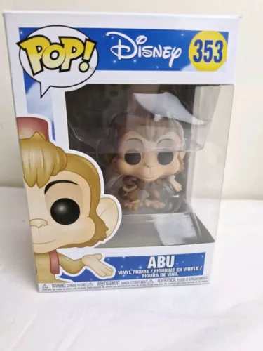 Funko Pop #353 Abu Disney Aladdin Film Vinyl Action Figure Boxed