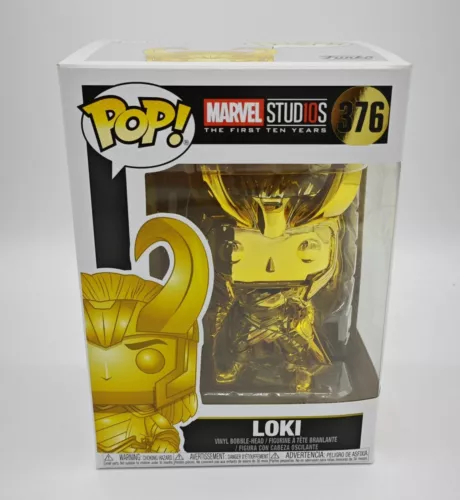 Funko Pop #376 Loki Marvel Studios The First Ten Years Pop