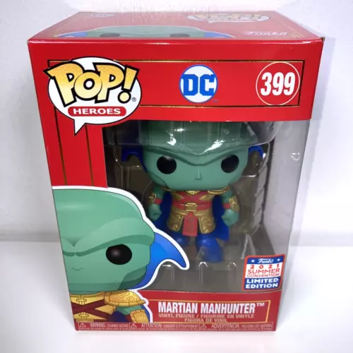 Funko Pop! # 399 DC Martian Manhunter Imperial Palace 2021 Summer Convention NEW