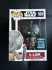 Funko Pop 4-Lom #101 Star Wars Vinyl Figure 2016 Galactic Convention