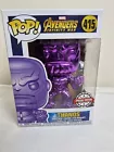 Funko Pop #415 Marvel Avengers Infinity War Thanos Special Edition Chrome Figure