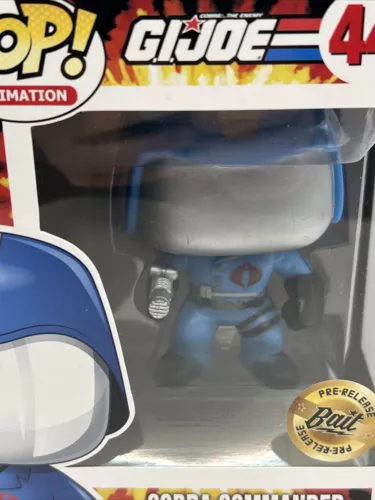 FUNKO POP! #44 GI Joe COBRA COMMANDER Vinyl Figure