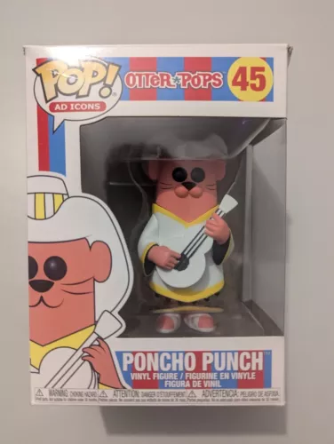 Funko Pop! 45 Ad Icons Otter Pops Poncho Punch DAMAGED
