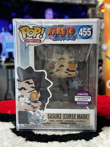 FUNKO POP! #455 SASUKE (CURSE MARK) NARUTO CONVENTION EXCLUSIVE LIMITED EDITION