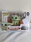 Funko Pop 465 Star Wars Grogu With Cookies Vinyl Figure Bobble Head Boxed.