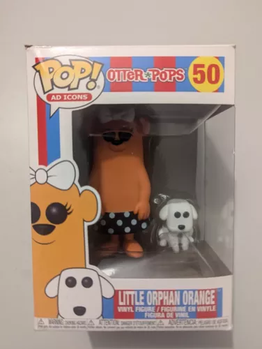 Funko Pop! 50 Ad Icons Otter Pops Little Orphan Orange DAMAGED