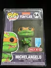 Funko Pop #54 Michaelangelo TMNT Teenage Mutant Ninja Turtles Art Series SPECIAL