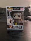 Funko Pop #554 Geralt (Igni) Witcher Wild Hunt GITD, GameStop Exclusive VAULTED
