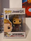 FUNKO POP: 576 - Avengers End Game Captain Marvel - With Pop Protector