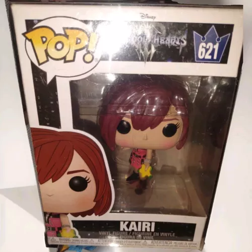 Funko Pop! #621 Games Disney Kingdom Hearts  Kairi Figure W Box Protector