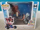 Funko Pop! #64 Rides Crash Bandicoot Crash Team Racing Brand New! W/ Protector