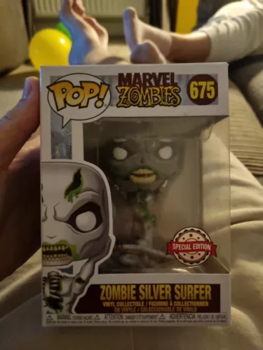 Funko Pop! #675 Zombie Silver Surfer / Marvel Zombies / Special Edition