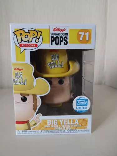 Funko POP #71 Big Yella Ad Icons Kelloggs Sugar Corn Limited Edition Vaulted pop