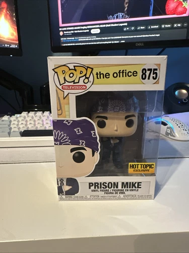 Funko Pop #875 Prison Mike - The Office Pop! Television Hot Topic Exclusive