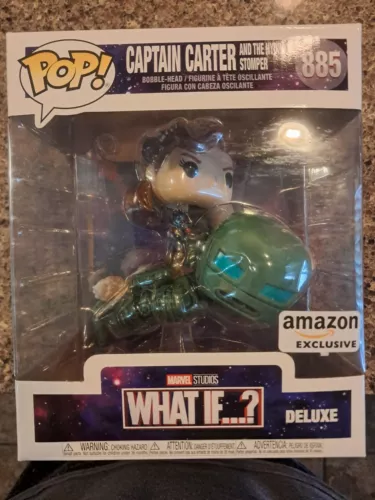 Funko Pop! #885 Captain Carter and The Hydra Stomper- Marvel Studios What If...?
