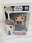 Funko Pop #91 Star Wars Han Solo (ceremony) Vinyl Figure Boxed Protective Case