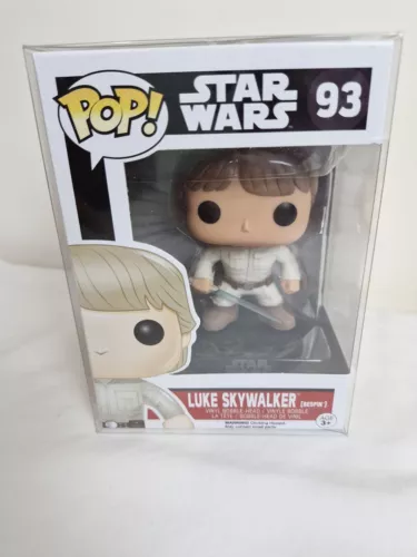 Funko Pop #93 Star Wars Luke Skywalker Bespin Vinyl Figure Bobble & Protector