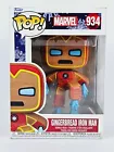 Funko POP #934 Gingerbread Iron Man - Marvel Christmas with POP Protector