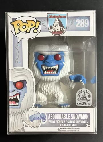 FUNKO POP ABOMINABLE SNOWMAN YETI VINYL FIGURE #289 DISNEYLAND MATTERHORN