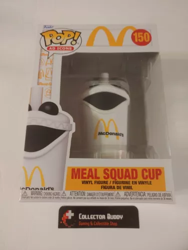 Funko Pop! Ad Icons 150 McDonald's Meal Squad Drink Cup Pop Vinyl Figure FU59402