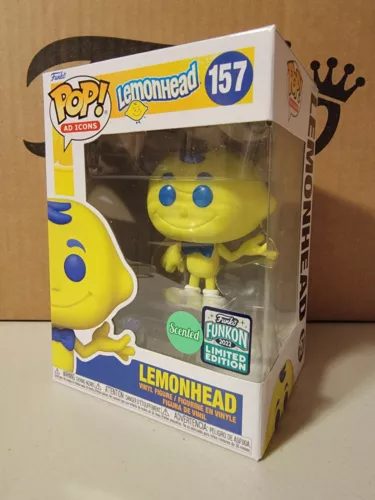 Funko Pop Ad Icons #157 Lemonhead SCENTED 2022 FUNKON Exclusive *NEW*