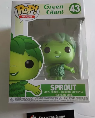 Funko Pop! Ad Icons 43 Green Giant Sprout Pop Vinyl Figure FU39599