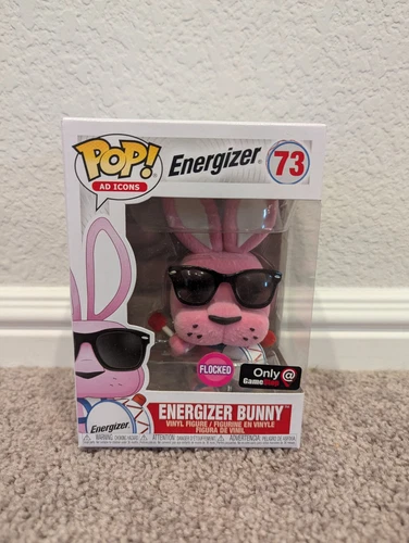 Funko Pop! Ad Icons: Energizer Bunny (Flocked) - GameStop Exclusive #73