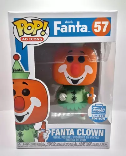FUNKO POP! AD ICONS FANTA CLOWN 57 Funko Exclusive Vaulted POP Vinyl Figure NIB