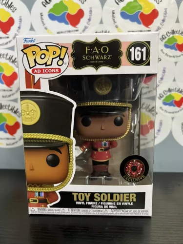 Funko POP! Ad Icons: FAO Schwarz TOY SOLDIER #161 NYCC 2022 Target Exclusive New