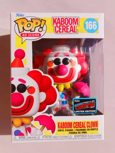 Funko Pop! Ad Icons Kaboom Cereal Clown #166 New York Comic Con LE Official