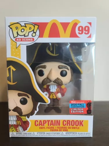 Funko Pop Ad Icons McDonald's Captain Crook (Fall Convention) #99