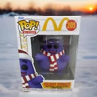 Funko POP! Ad Icons - McDonald's Holiday Grimace Funko #205 Christmas Purple NEW